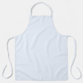 Blau weiße Pastellfarbe Farbe Schürze (Vorderseite)