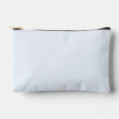 Blau weiße Pastellfarbe Farbe Zubehörtasche (Vorderseite)