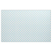 Blau-weiße Polka-Punkte Stoff (Yard (91,4 cm))