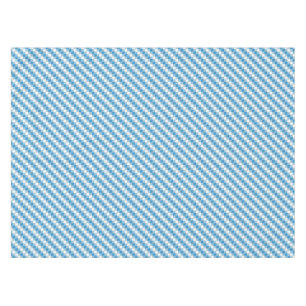 Blau-weißer Quadrathintergrund Tischdecke