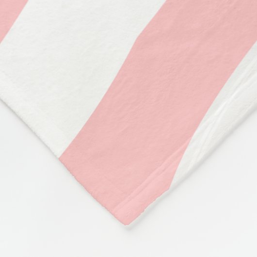 Blau-weißer rosa Marmor Swirl Personalisiert Fleecedecke (Ecke)