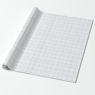 Blau-weißes Chinoiserie-Wiederholungsmuster Geschenkpapier
