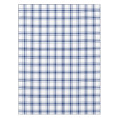 Blau-weißes nautisches Karo Tischdecke (Vorderseite)