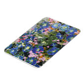 Blau Widen, buntes Kunstwerk von Augusto Giacomett Magnet (Linke Seite)