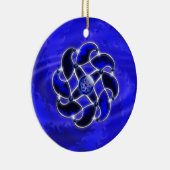 Blau wie das Meer Keramikornament (Rechts)