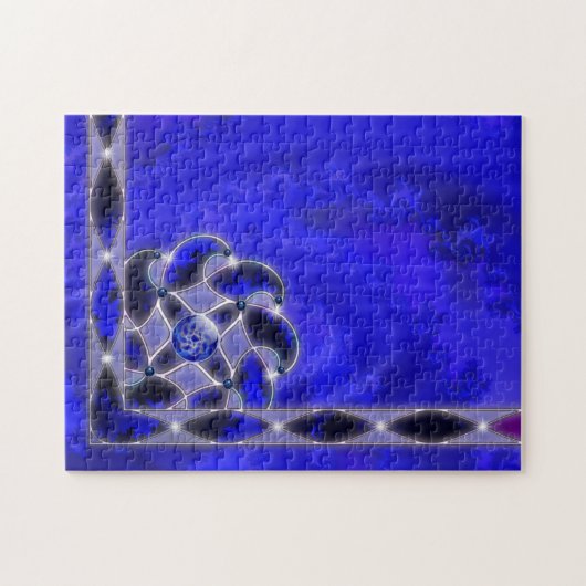 Blau wie das Meer Puzzle (Horizontal)