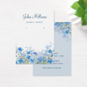 Blau-Wildblume Ohrring-Grafikkarte (Schreibtisch)