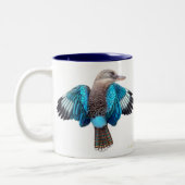 Blau Winged Kookaburra Tasse (Links)
