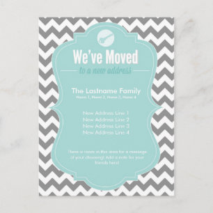 Blau Wir haben die Änderung der Postkarten übertra