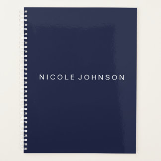 Blau/Wochen/Monatsplaner Planer