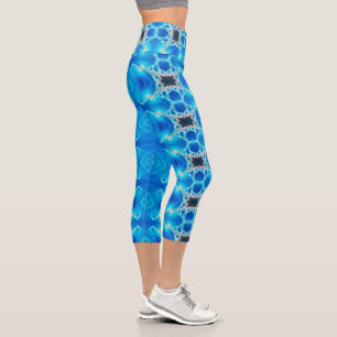blau x capri leggings