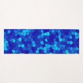 BLAU YOGAMATTE (Vorderseite (Horizontal))