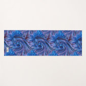 Blau Yogamatte (Vorderseite (Horizontal))