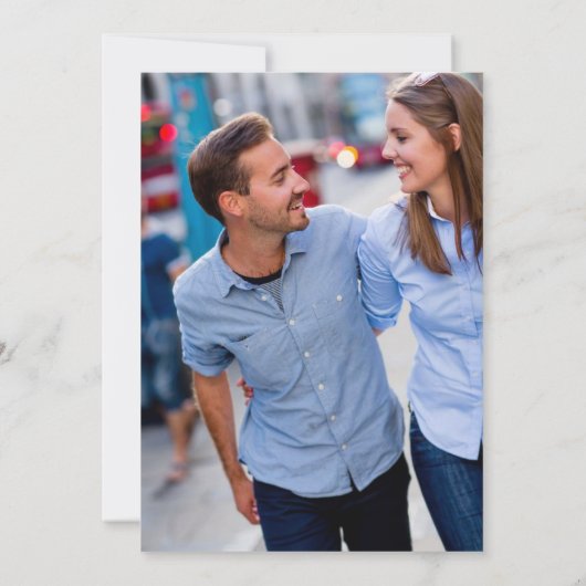 Blau Zickzack? Save The Date (Rückseite)