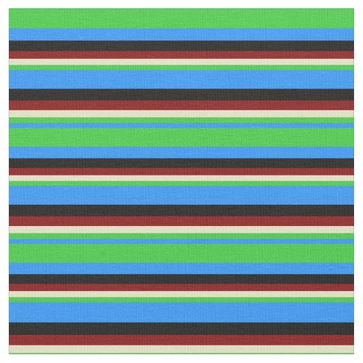 Blau, Zitronengrün, Blass Goldenrod, Maroon und Bl Stoff (Nahaufnahme)
