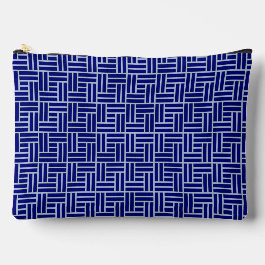 Blau Zubehörtasche (Vorderseite)