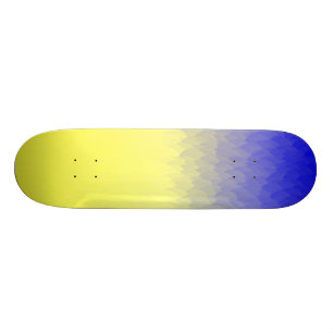 Blau, zum der Ombre Flammen-Skateboard-Plattform Skateboard