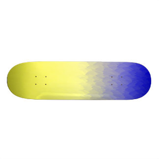 Blau, zum der Ombre Flammen-Skateboard-Plattform Skateboard