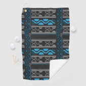 Blauafrikanischer Azteke Golfhandtuch (Insitu)