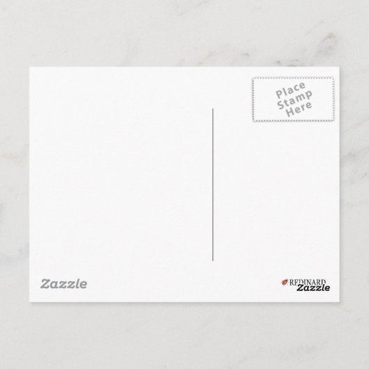 Blauäge Postkarte (Rückseite)