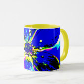 Blauanemon Tasse (VorderseiteRechts)