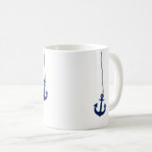 Blauanker Kaffeetasse (VorderseiteRechts)
