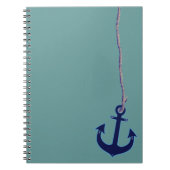 Blauanker Notizblock (Vorderseite)