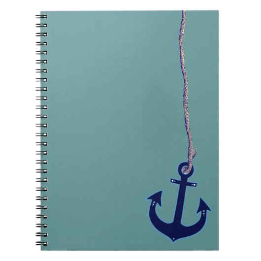 Blauanker Notizblock (Vorderseite)