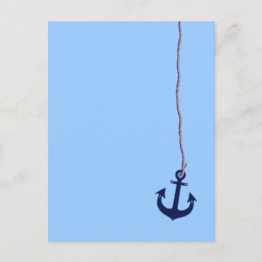 Blauanker Postkarte (Vorderseite)