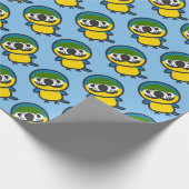 Blauaras Geschenkpapier (Ecke)