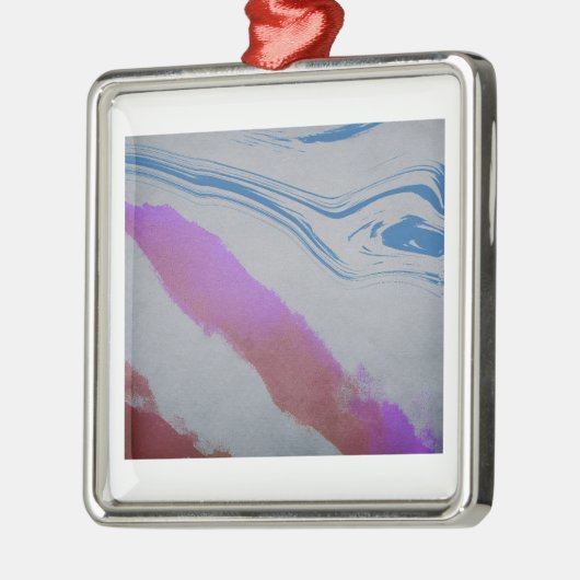 Blauauge Ornament Aus Metall (Links)