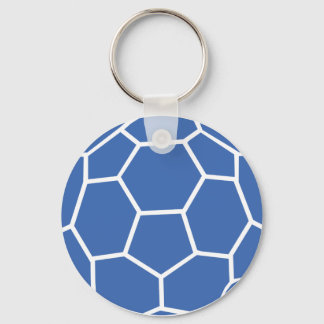 Blauball-Handball Schlüsselanhänger