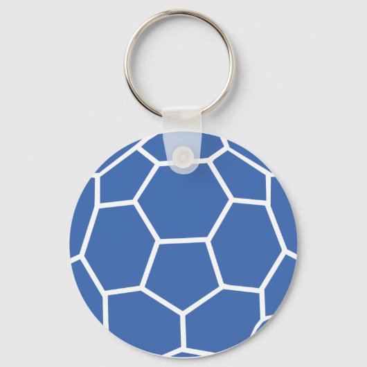 Blauball-Handball Schlüsselanhänger (Vorderseite)