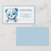 Blaubär Begleitkarte (Vorne/Hinten)