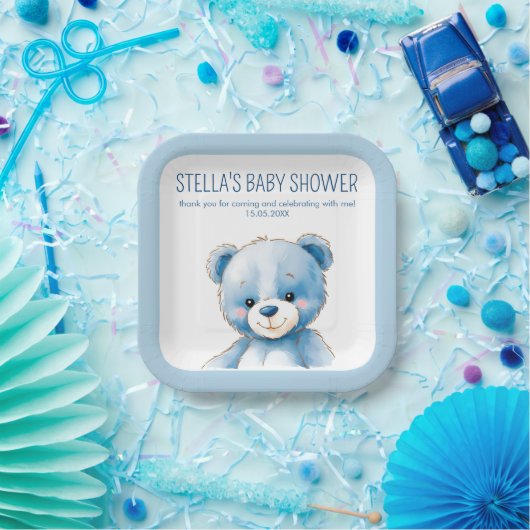 Blaubär Pappteller (Party)