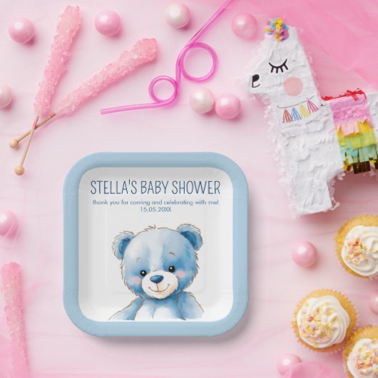 Blaubär Pappteller (Party)