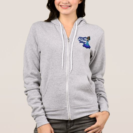 Blaubauchtänzerin Hoodie (Vorderseite)