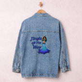 Blaubauchtänzerin Jeansjacke (Hangar)