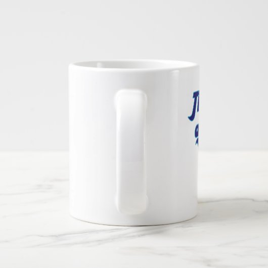 Blaubauchtänzerin Jumbo-Tasse (Rückseite)