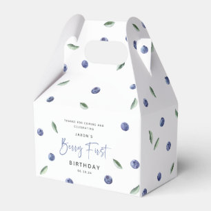Blaubeer-1.-Geburtstags-Beeren-Erstparty Geschenkschachtel