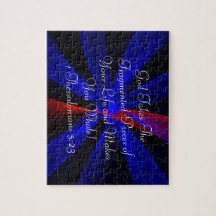 Blaubeer-Abstrakt-Fragmentierte-Geometrische-Rätse Puzzle
