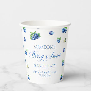 Blaubeer-Baby-Party Pappbecher