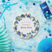 Blaubeer-Beeren-süße Babyparty Pappteller (Party)