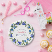 Blaubeer-Beeren-süße Babyparty Pappteller (Party)