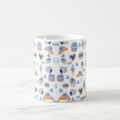 Blaubeer-Dessertliebhaber Kaffeetasse (Mittel)