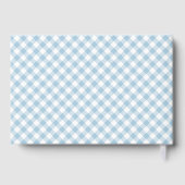 Blaubeer-Erstgeburtstags-Klein-Gästebuch Gästebuch (Rückseite)