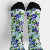 Blaubeer-Fruchtsocken Socken (Oben)