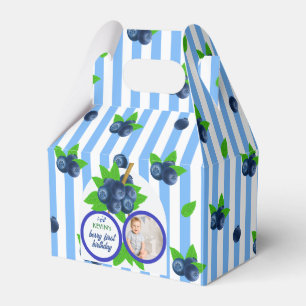 Blaubeer Geburtstagsfeier Blaubeer Erster Geburtst Geschenkschachtel
