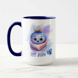 Blaubeer-Gnom-Baby-Party Onkel Tasse