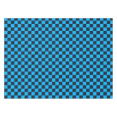 Blaubeer Karomuster Tischdecke (Vorderseite (Horizontal))